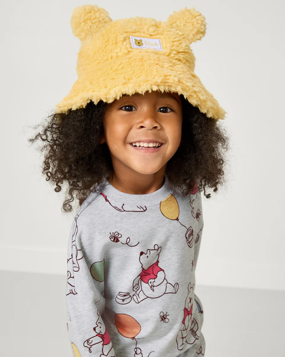 Disney Winnie the Pooh Sherpa Bucket Hat | Little Sleepies
