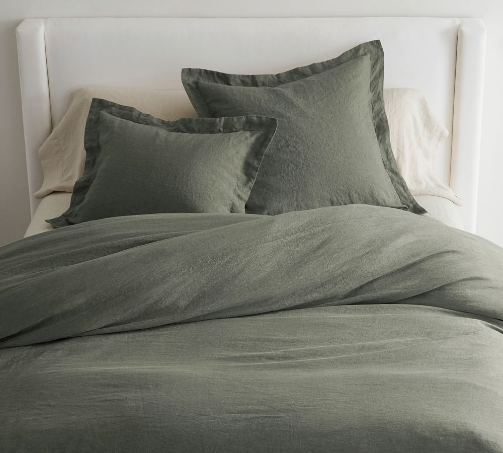 Belgian Flax Linen Duvet Cover | Pottery Barn (US)