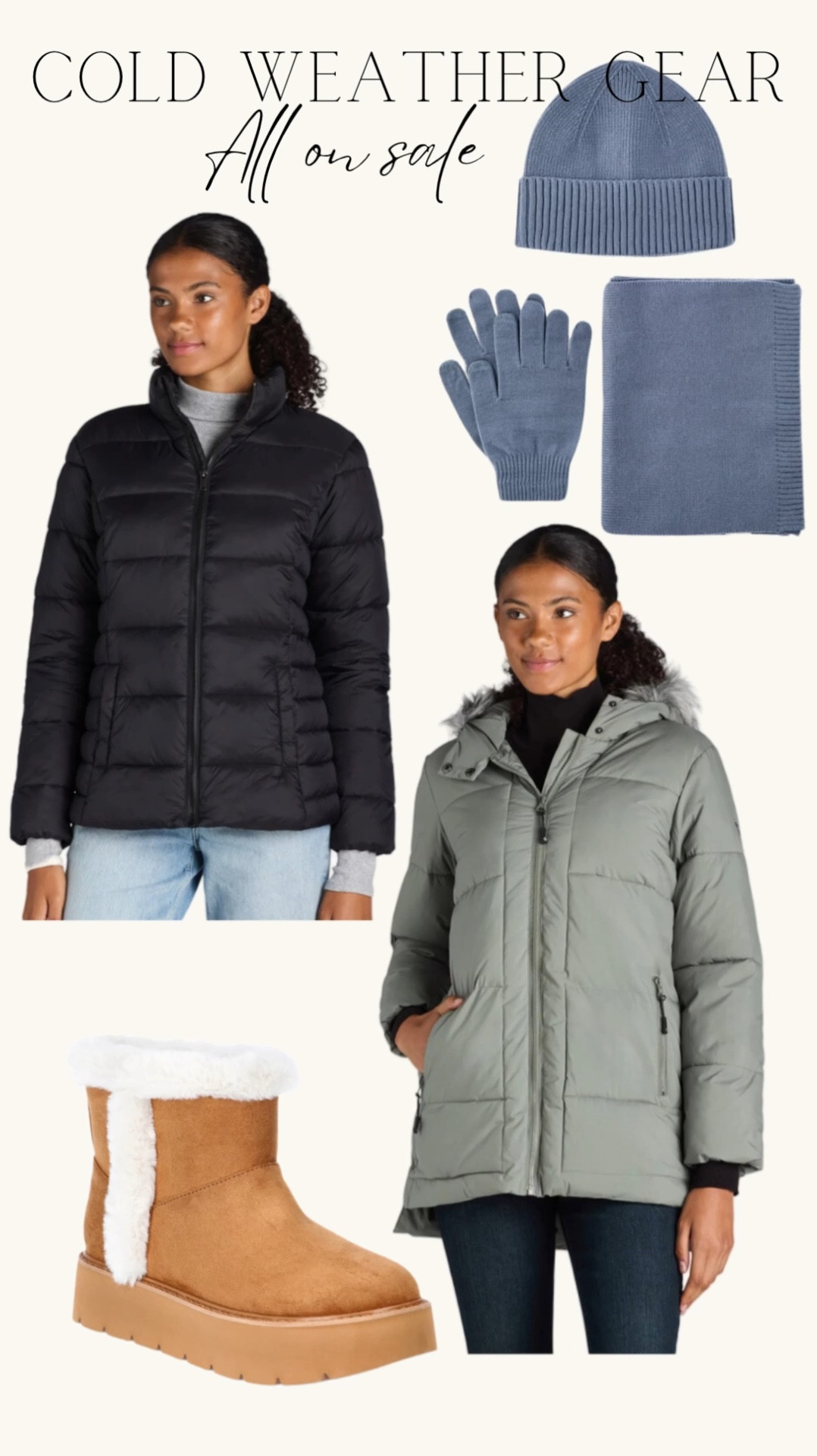 Everything on sale right now! 

Walmart, Walmart finds, cold weather, sale, sales, coat, jacket, boots, gloves, hats, scarf, winter, gear, womens, clothes, outdoor, warm, Christmas, gift, holiday, holidays 

#LTKStyleTip #LTKSaleAlert #LTKHoliday