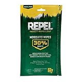 Repel Insect Repellent Mosquito Wipes, Repels Mosquitoes, Ticks, Gnats and Other Listed Pests, 30... | Amazon (US)
