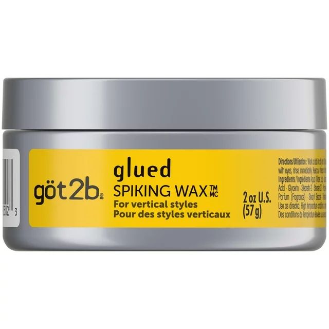 göt2b Glued Spiking Hair Wax, Fierce Holding Power, 2 oz | Walmart (US)