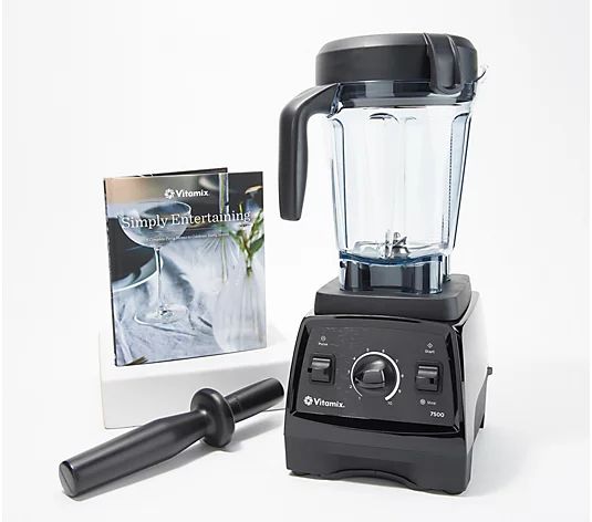 Vitamix 7500 64-oz 13-in-1 Variable Speed Blender with Cookbook | QVC