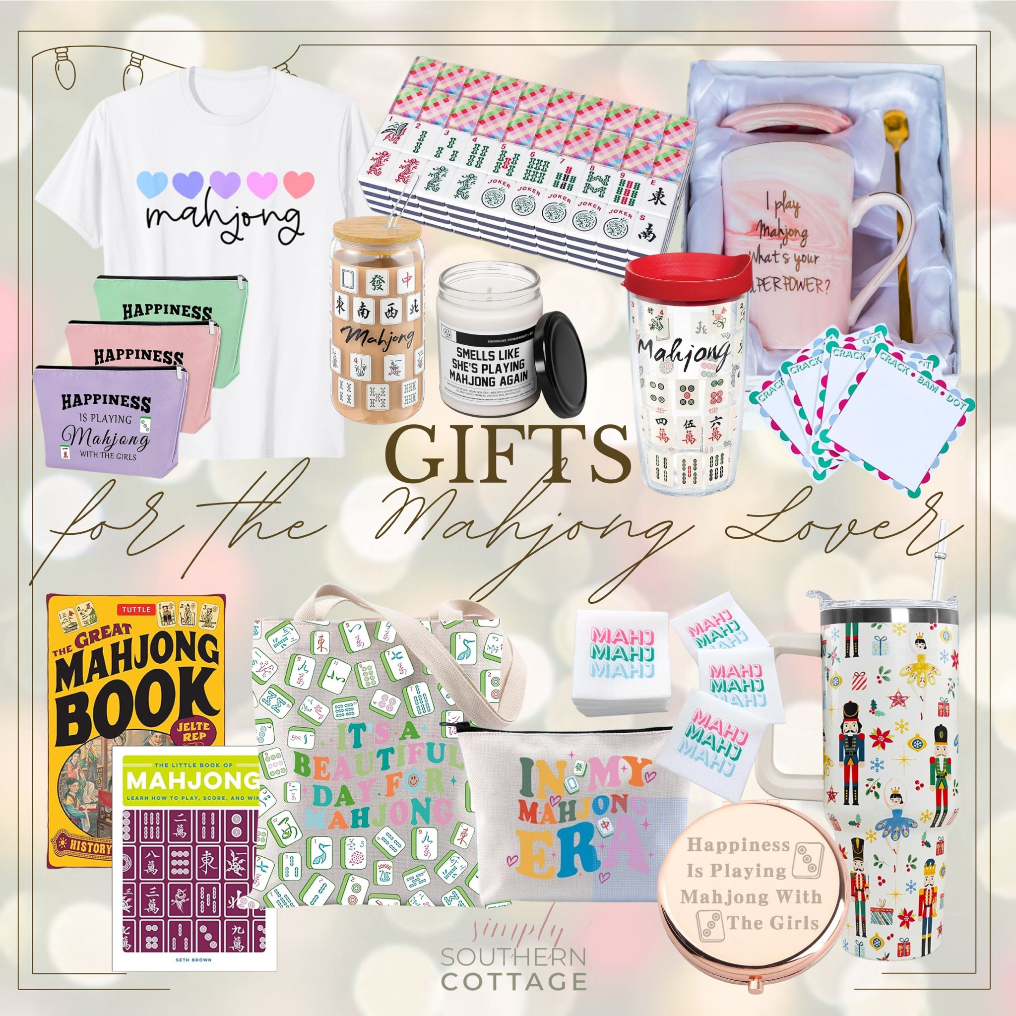 Gift Guide for the Mahjong lover!

gift guide, mahjong, mahjong player gifts, holiday shopping, gift inspo

#LTKHoliday #LTKGiftGuide #LTKSeasonal