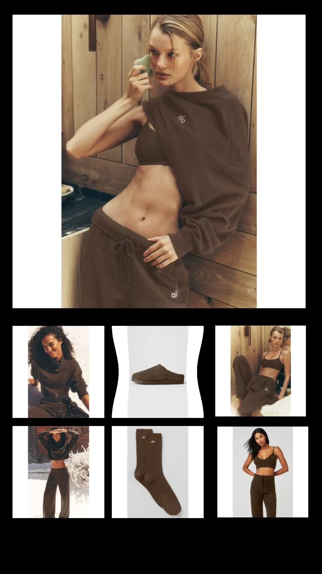 Alo Espresso Edit | Cozy Luxe Athleisure in Rich Brown

Alo Yoga’s Espresso collection—warm, minimalist, and effortlessly luxurious. This rich brown edit brings together soft lounge sets, ribbed bras, wide-leg pants, plush slides, and winter-ready layers that feel as indulgent as they look. A cozy, elevated palette that moves from cabin mornings to airport lounges with ease. Perfect for building your neutral athleisure wardrobe with timeless depth and warmth.

#LTKGiftGuide #LTKCyberWeek #LTKHoliday