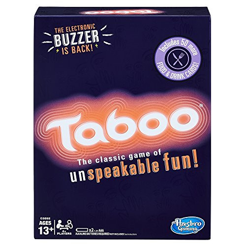 Hasbro Gaming Taboo Party Board Game with Buzzer for Kids Ages 13 and Up (Amazon Exclusive) | Amazon (US)