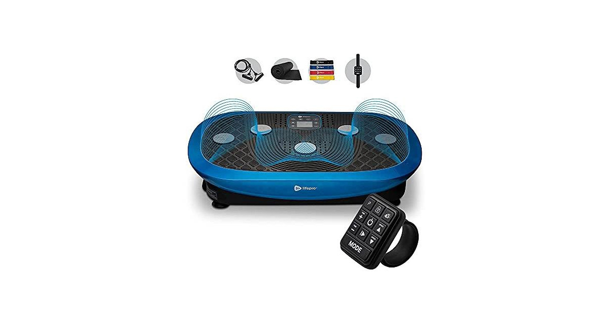 LifePro Rumblex Plus 4D Vibration Plate – Triple Motor Oscillation & 3D/4D Motion for Weight Loss - Blue | Macy's
