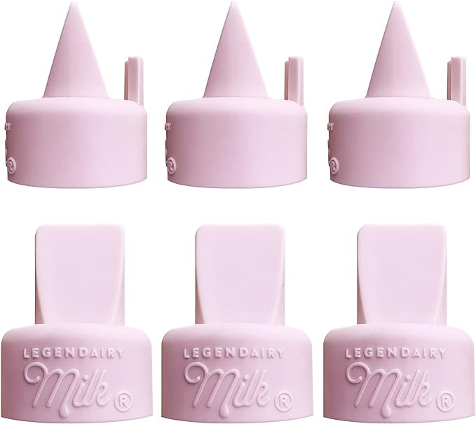 Legendairy Milk Duckbill Valves with Pull Tab - Compatible with Spectra - Pack of 6 | Amazon (US)