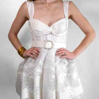 NWT Zimmermann High Tide Embroidered Mini - Size 2 | eBay | eBay US