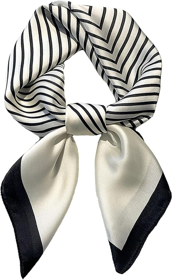 Saiusloa Neck Scarf For Womens Silky Head Scarves Hair Bandanas Square Scarf Fashion Accessories ... | Amazon (US)