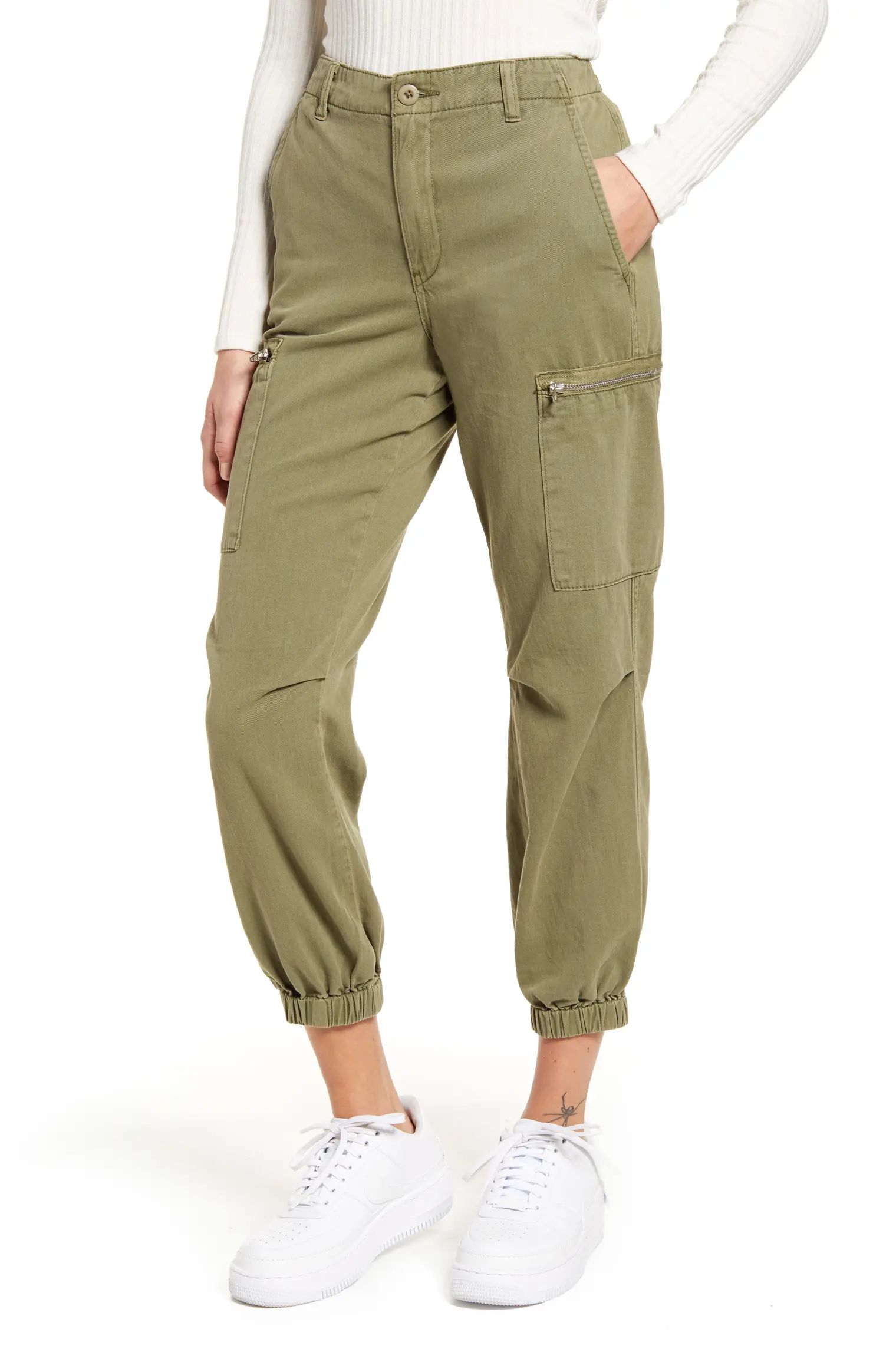 Garment Dyed Twill Cargo Jogger Pants | Nordstrom