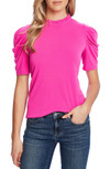 Click for more info about Puff Sleeve Crepe Top