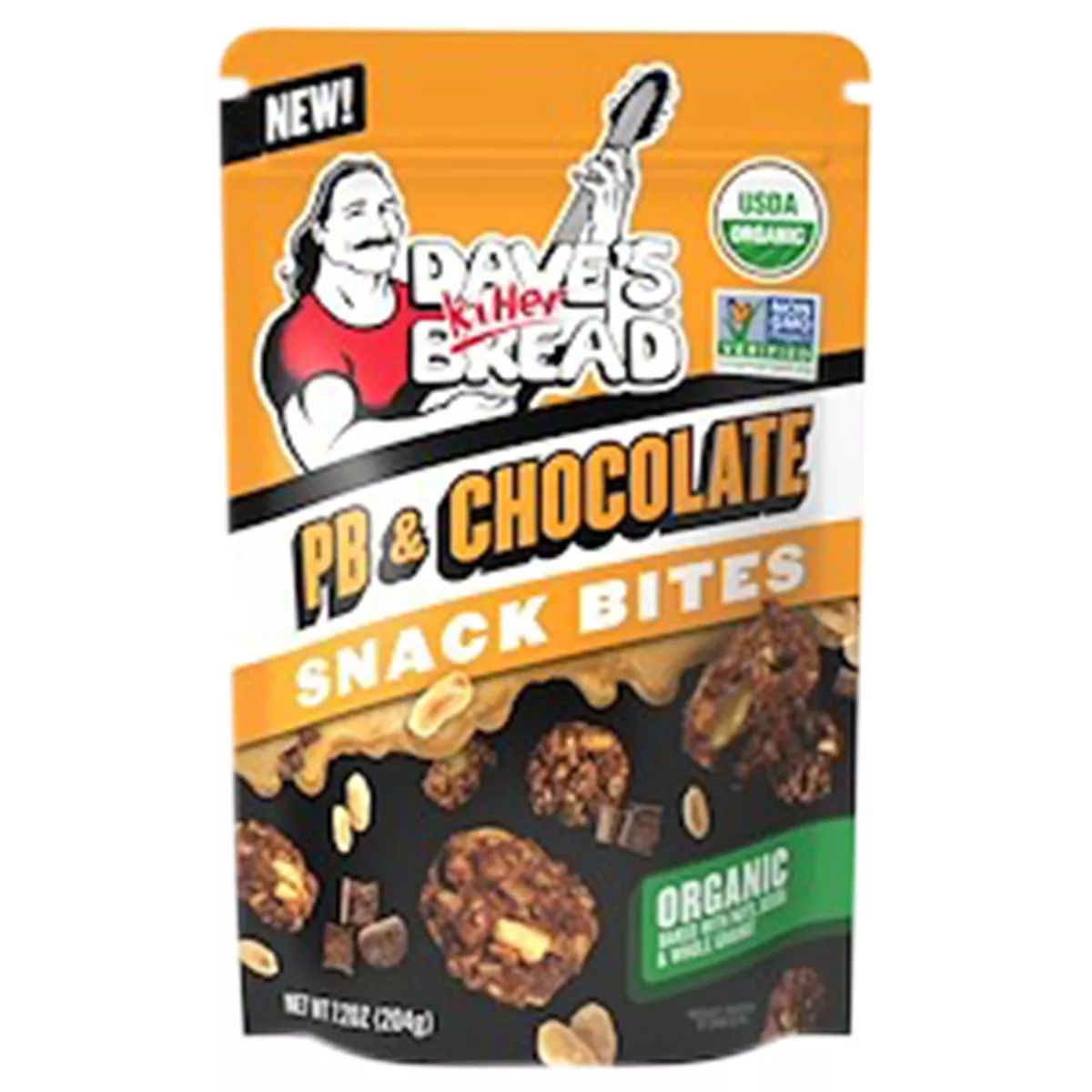 Dave's Killer Bread Crunchy Snack Bites Peanut Butter Choco Bliss - 7.2oz | Target