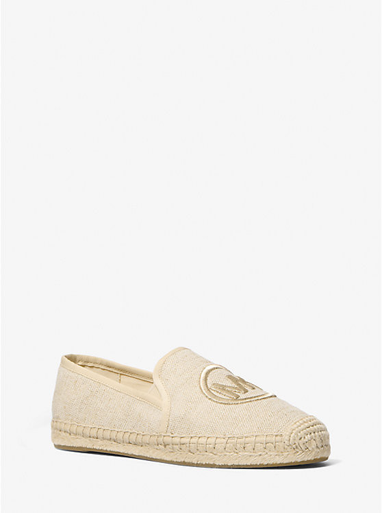 Hastings Metallic Canvas Espadrille | Michael Kors US