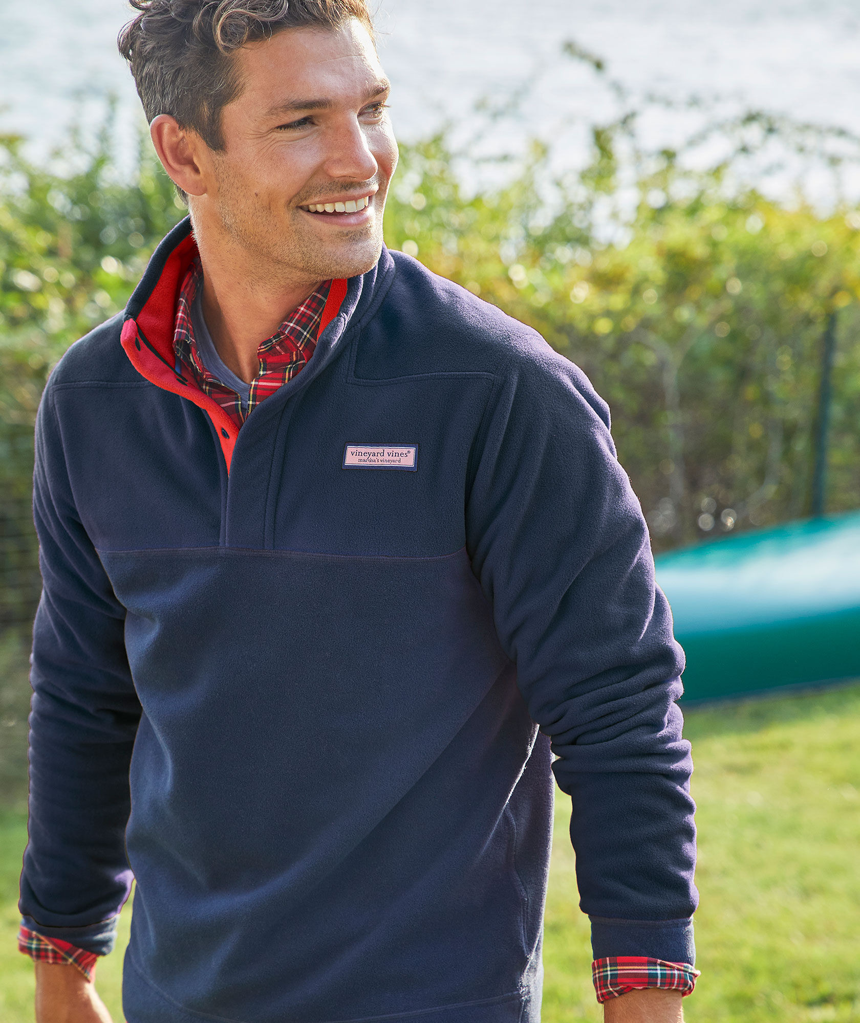 Harbor Fleece Shep Shirt | vineyard vines
