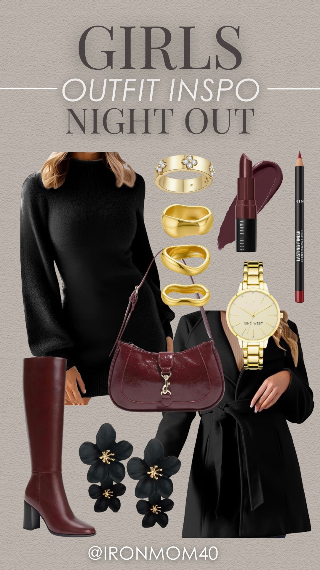 Perfect outfit for a night out with the girls. The burgundy is a classic color for the colder season! 


#LTKSeasonal #LTKMidsize #LTKFindsUnder50