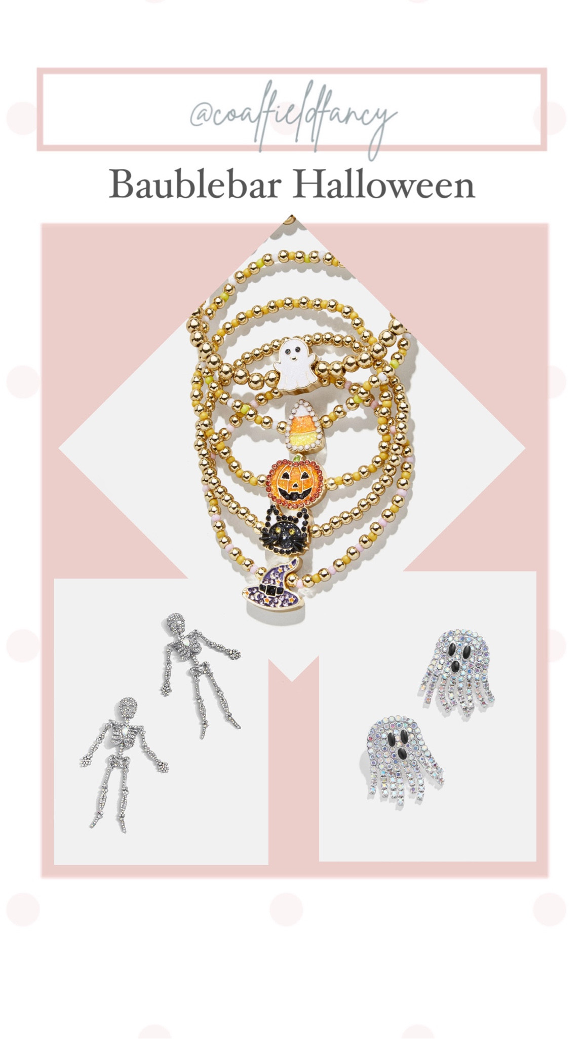 Halloween earrings 
Halloween bracelets 

#LTKSeasonal #LTKover40 #LTKunder50