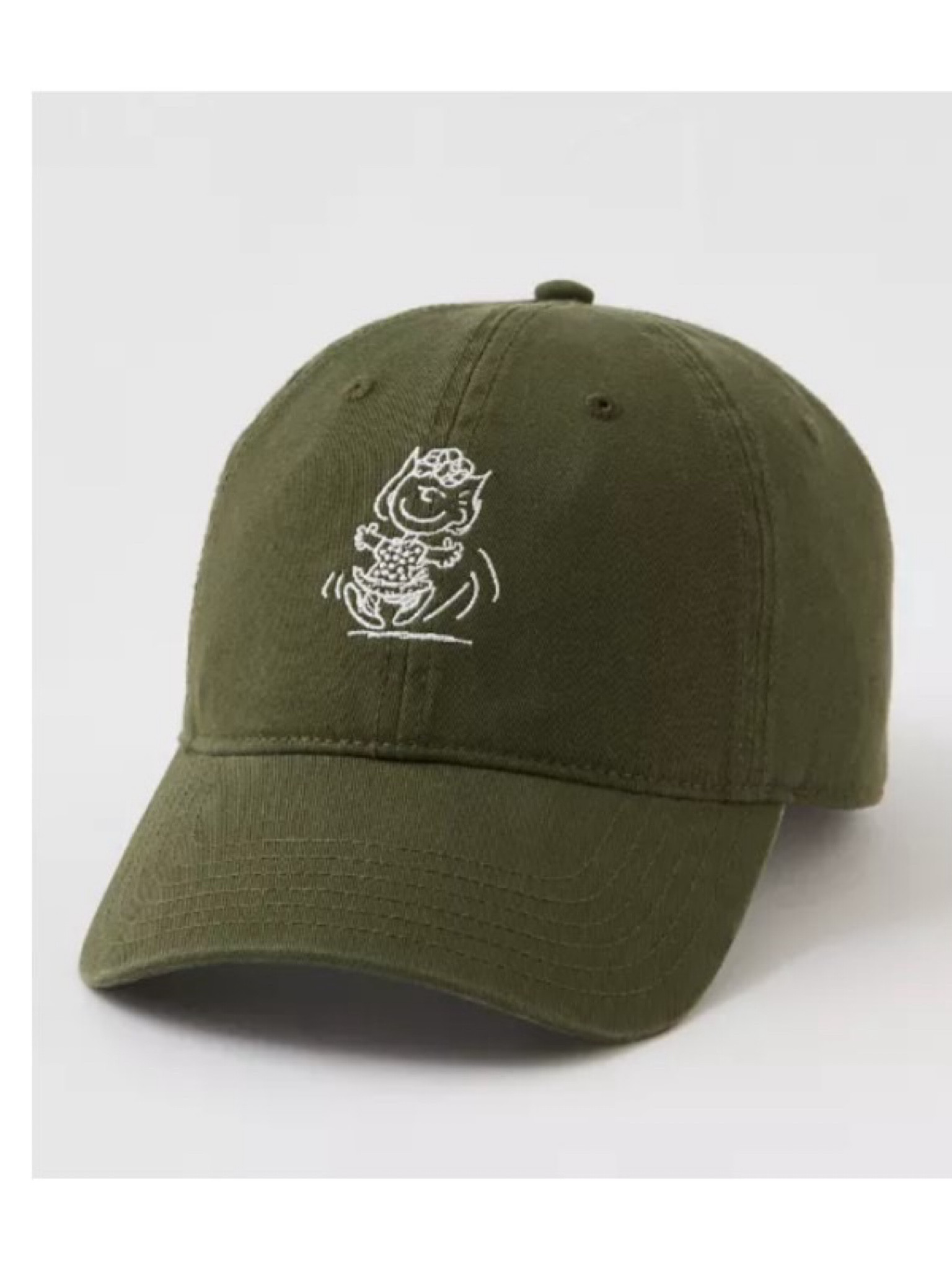 Graphic baseball hat in ‘Olive’ from aerie 
Moss green
House of colour / Autumn 

#LTKStyleTip #LTKTravel