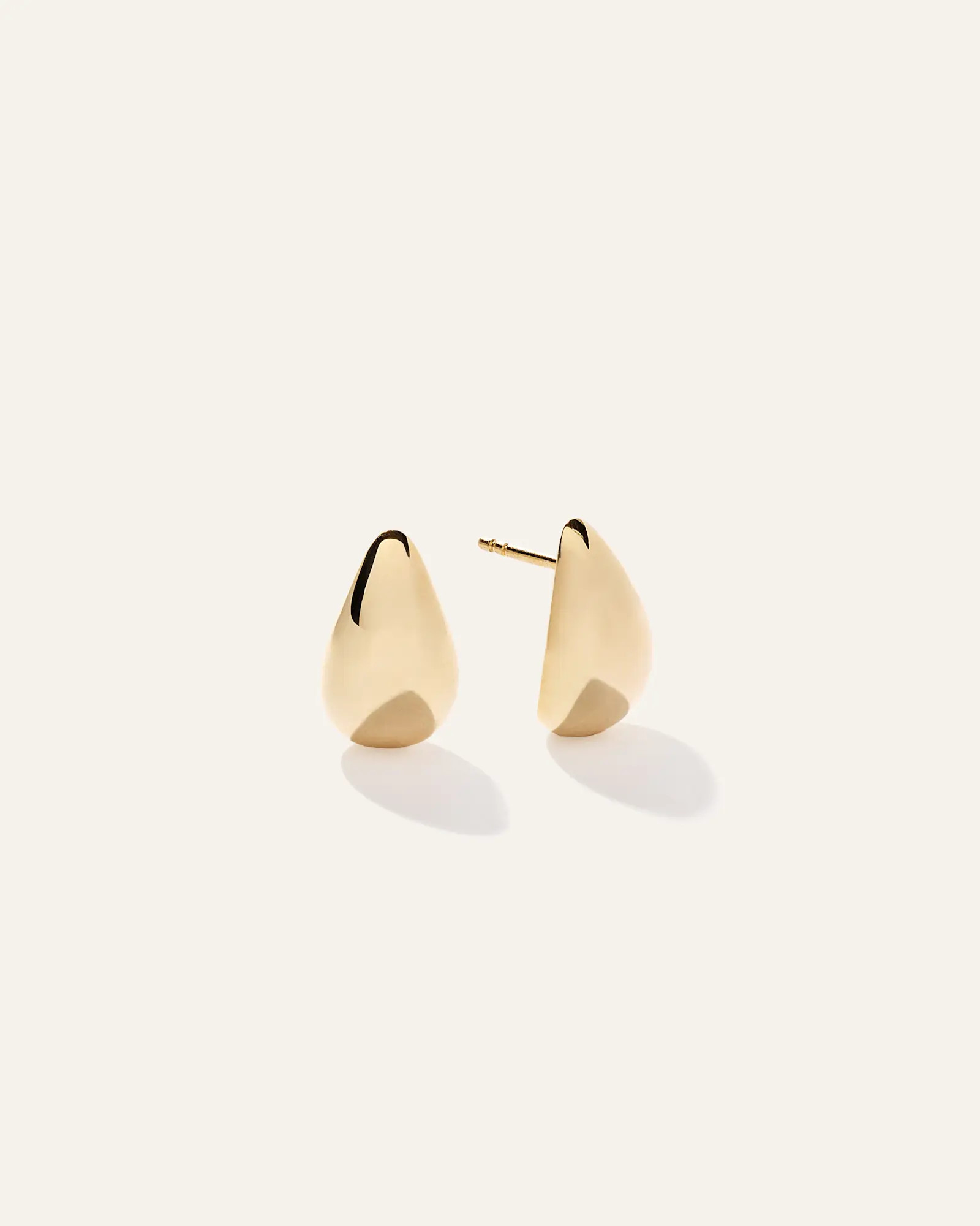 14K Gold Small Teardrop Earrings | Quince