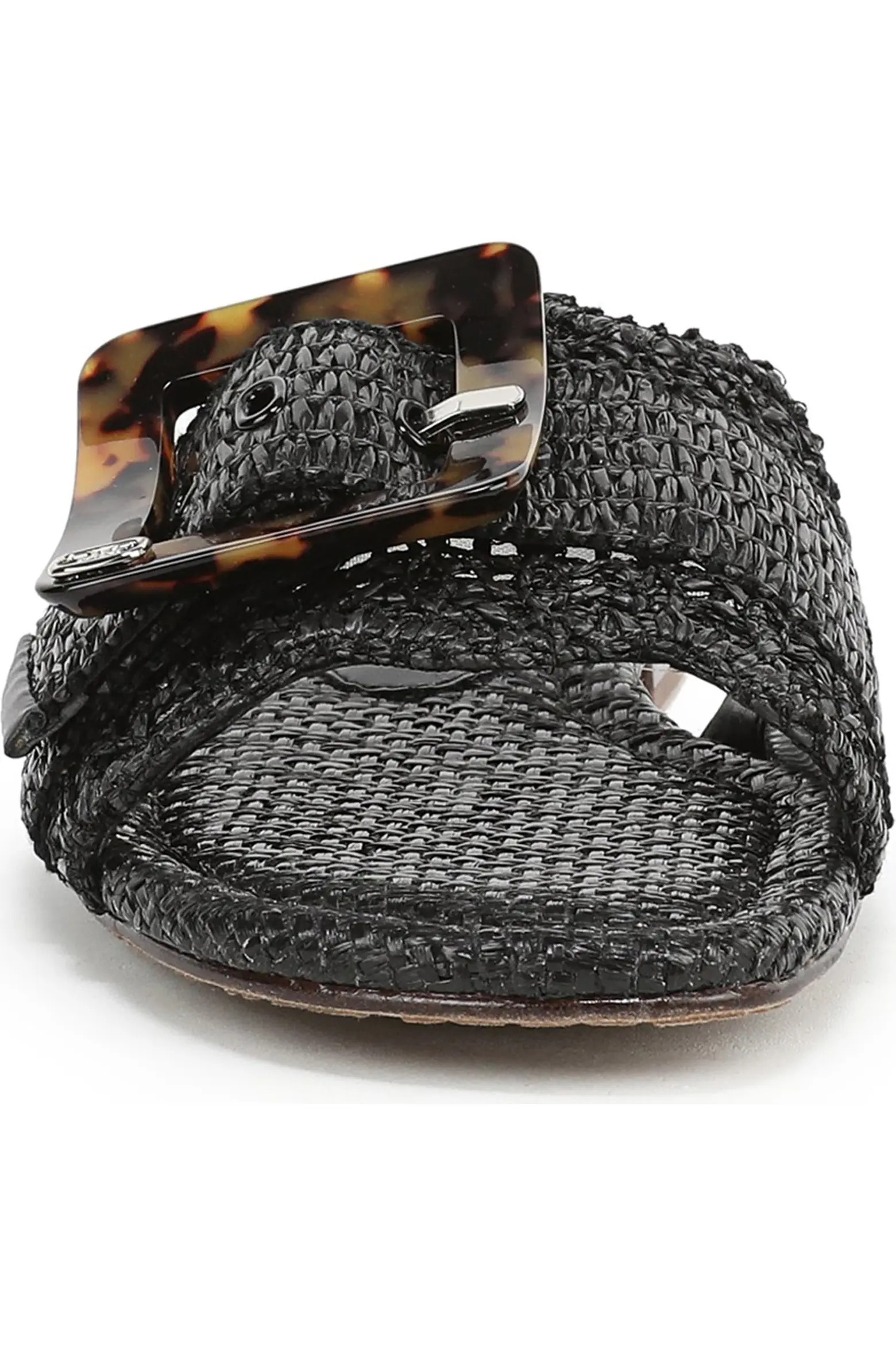 Bambi Raffia Buckle Slide Sandal (Women) | Nordstrom | Nordstrom