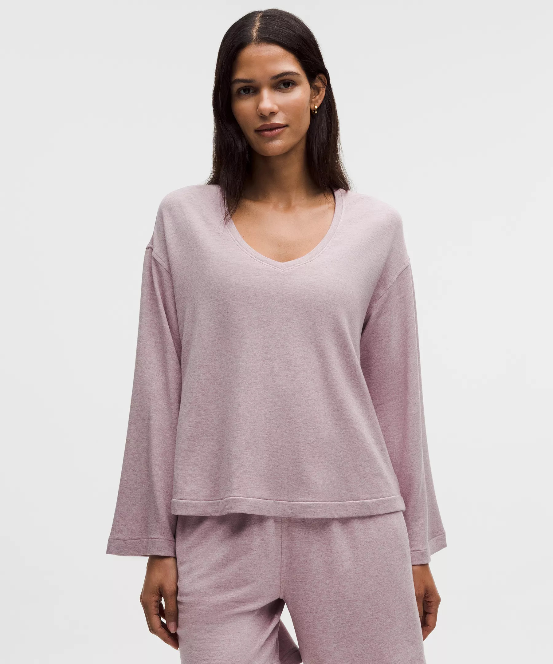 BeCalm V-Neck Bell Sleeve Shirt | Lululemon (US)