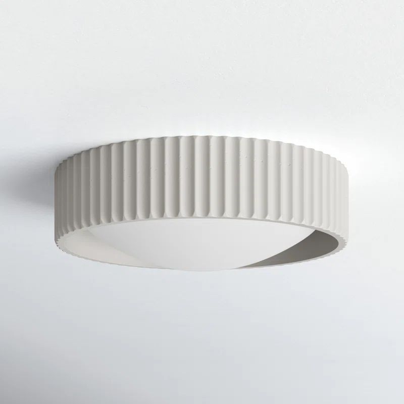 Calcott Acrylic LED Flush Mount | Wayfair North America