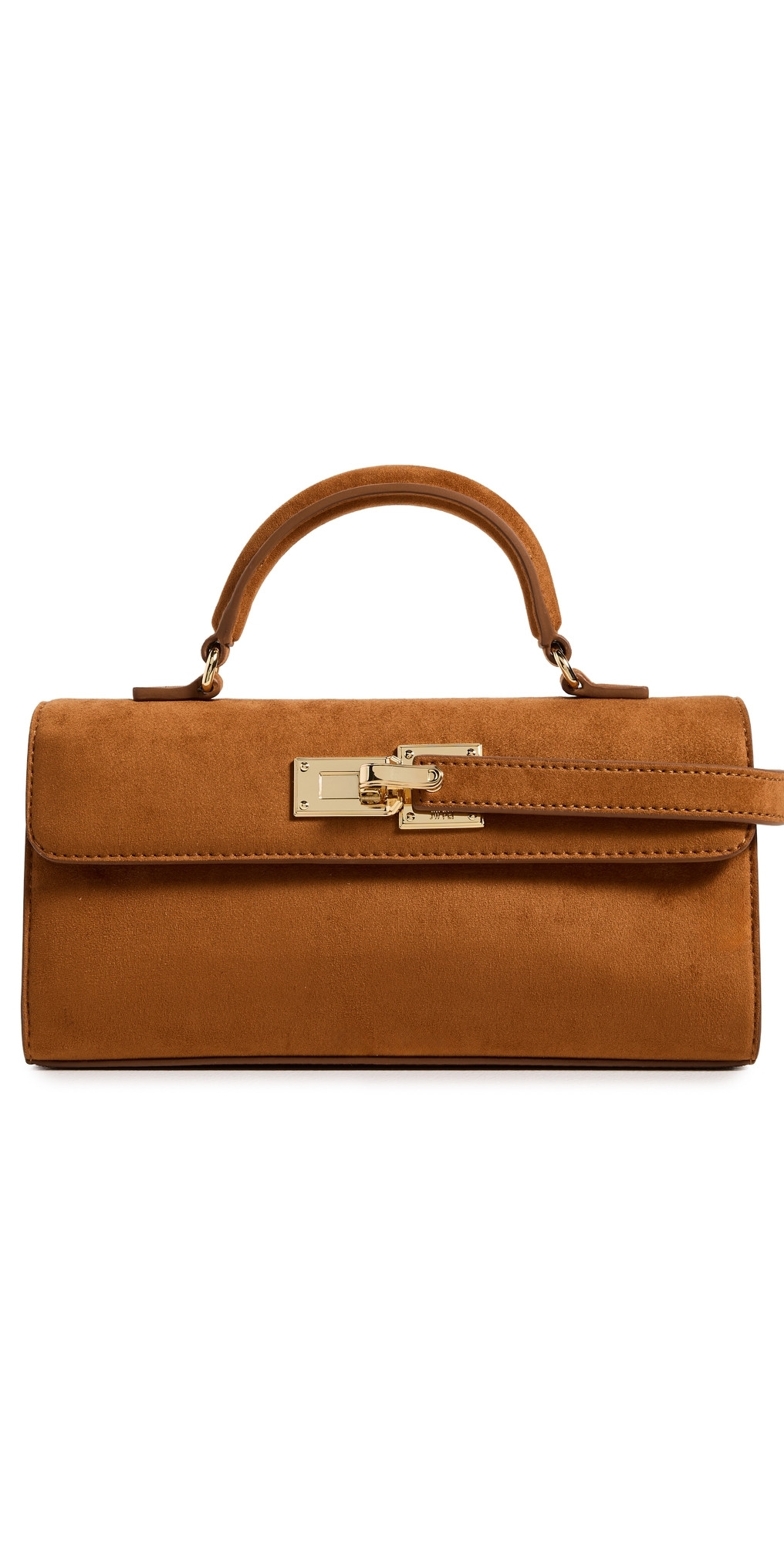 JW PEI Keyla Faux Suede Top Handle Bag Brown One Size | Shopbop