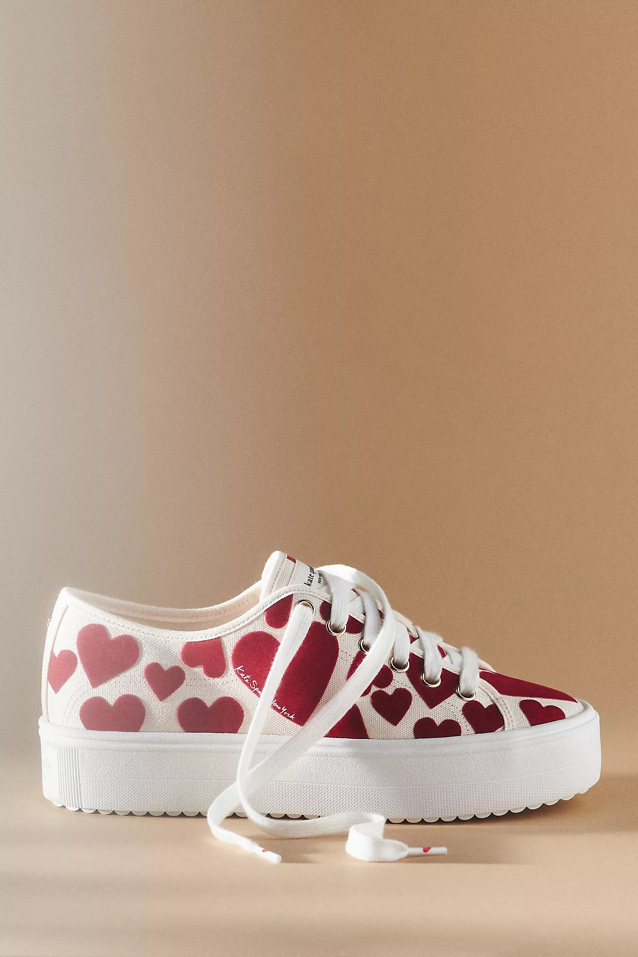 Kate Spade Serve Sweet Hearts Platform Sneakers | Anthropologie (US)