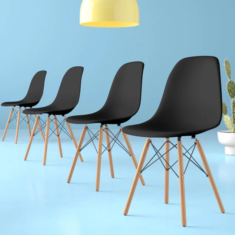 Farnham Solid Back Side Chair (Set of 4) | Wayfair North America