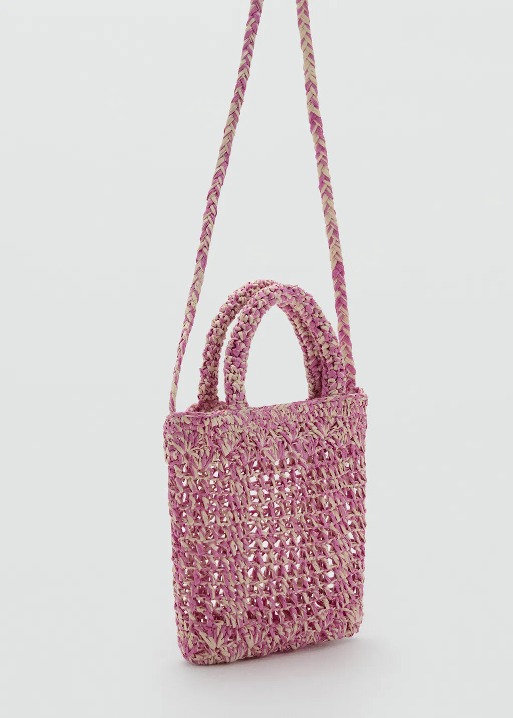 Small raffia bag - Kids | MANGO United Kingdom | MANGO (UK)