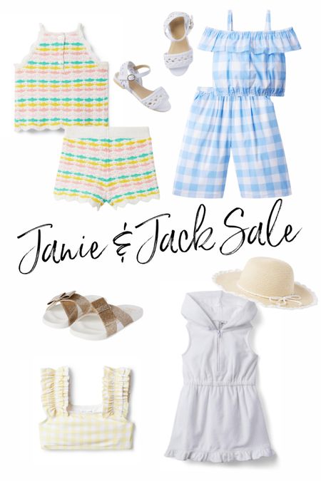 Janie and Jack sale girls outfits for summer 

#LTKkids #LTKtravel #LTKsalealert