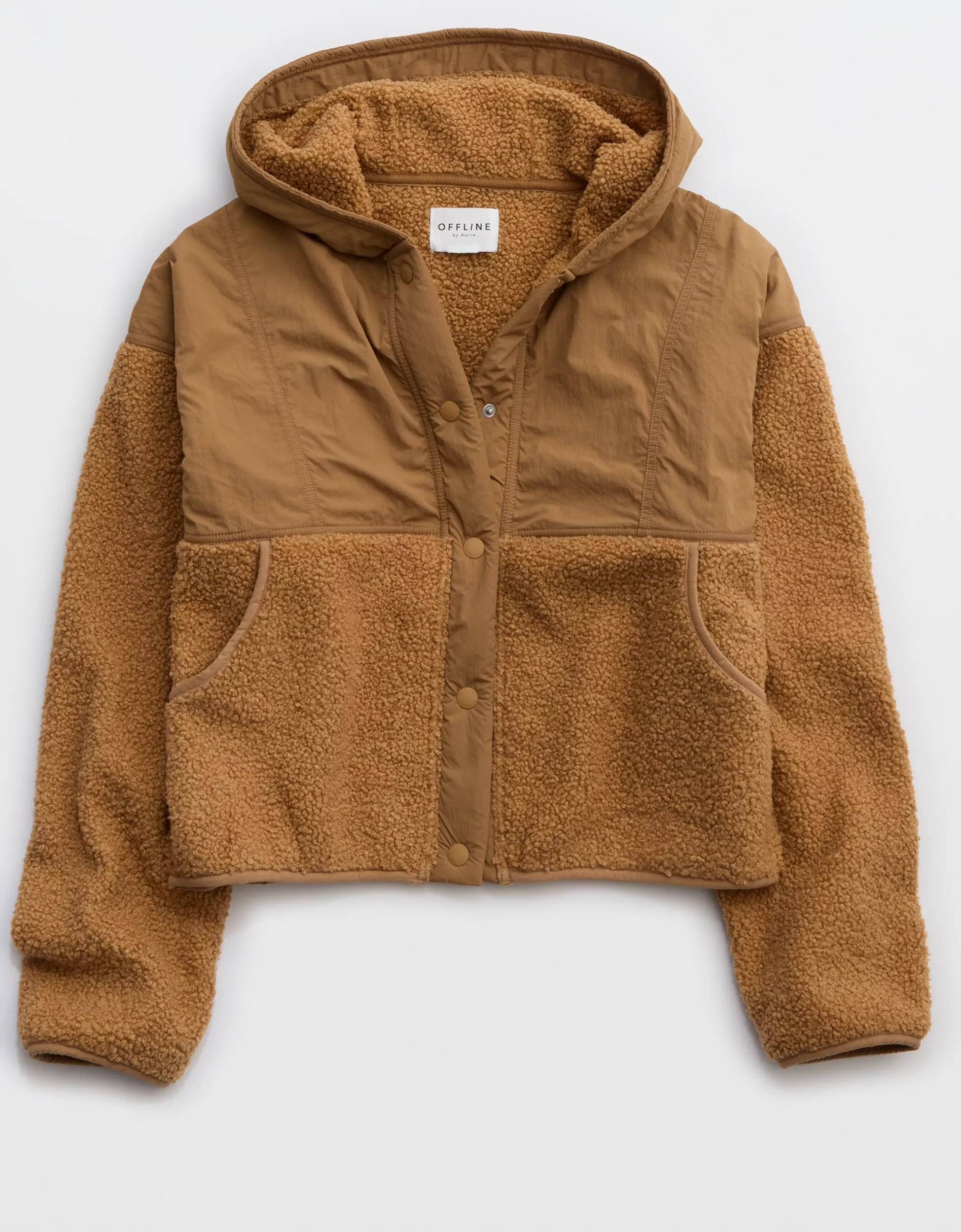 OFFLINE By Aerie Fluff Love Sherpa Jacket | Aerie