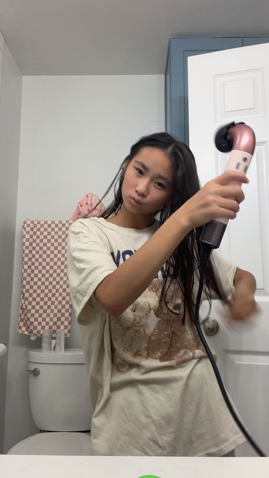 Vivian’s favorite Nordstrom Sale purchase is this Supersonic Dyson hair dryer! It’s SO lightweight and hair dries fast!