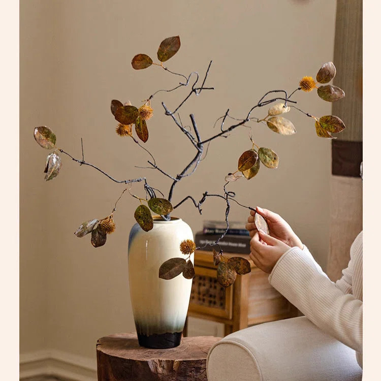 Chestnut Leaf Brach Stem 44.5" Tall | Wayfair North America