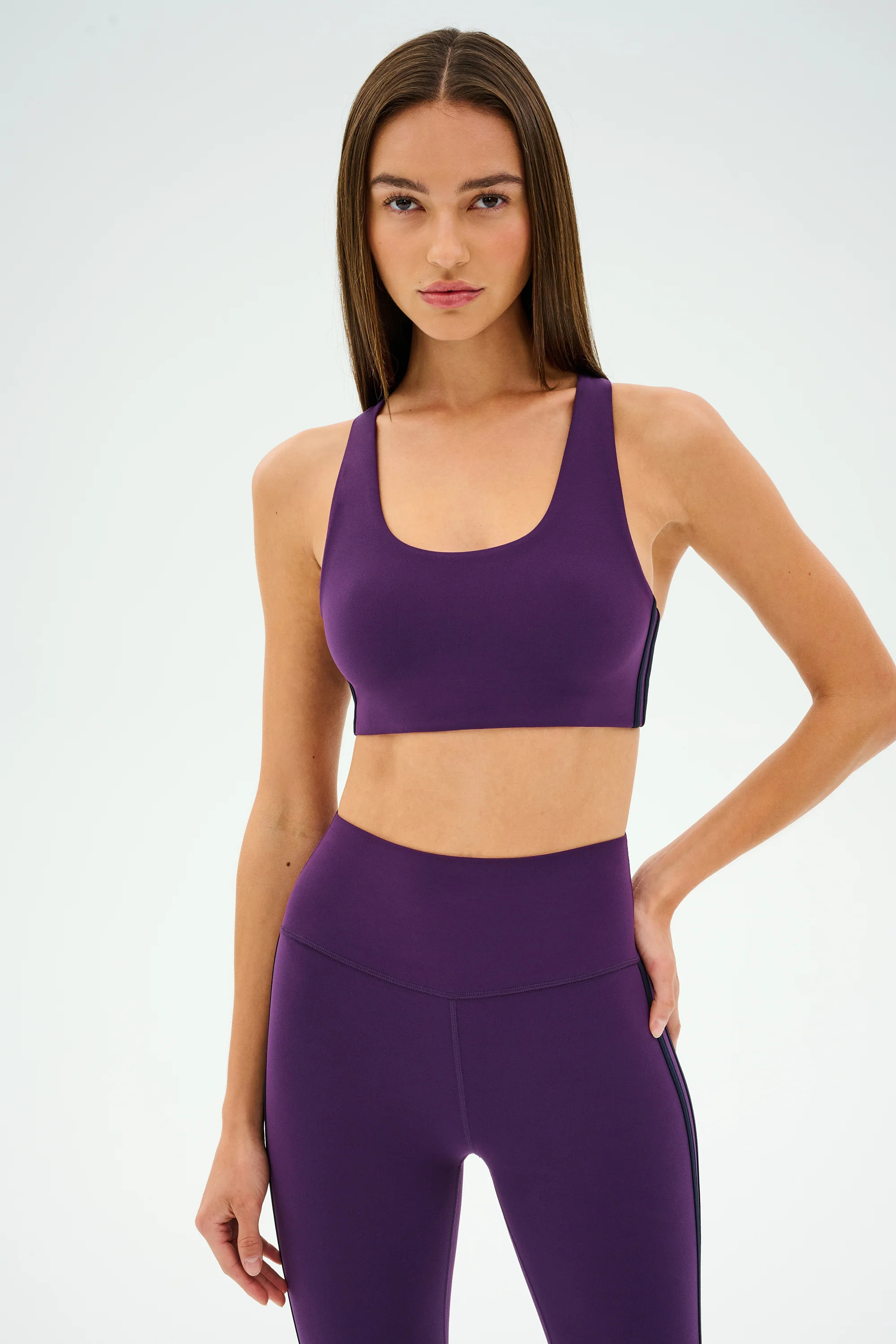 Ella Airweight Bra - Black Currant/Indigo | Splits59.com