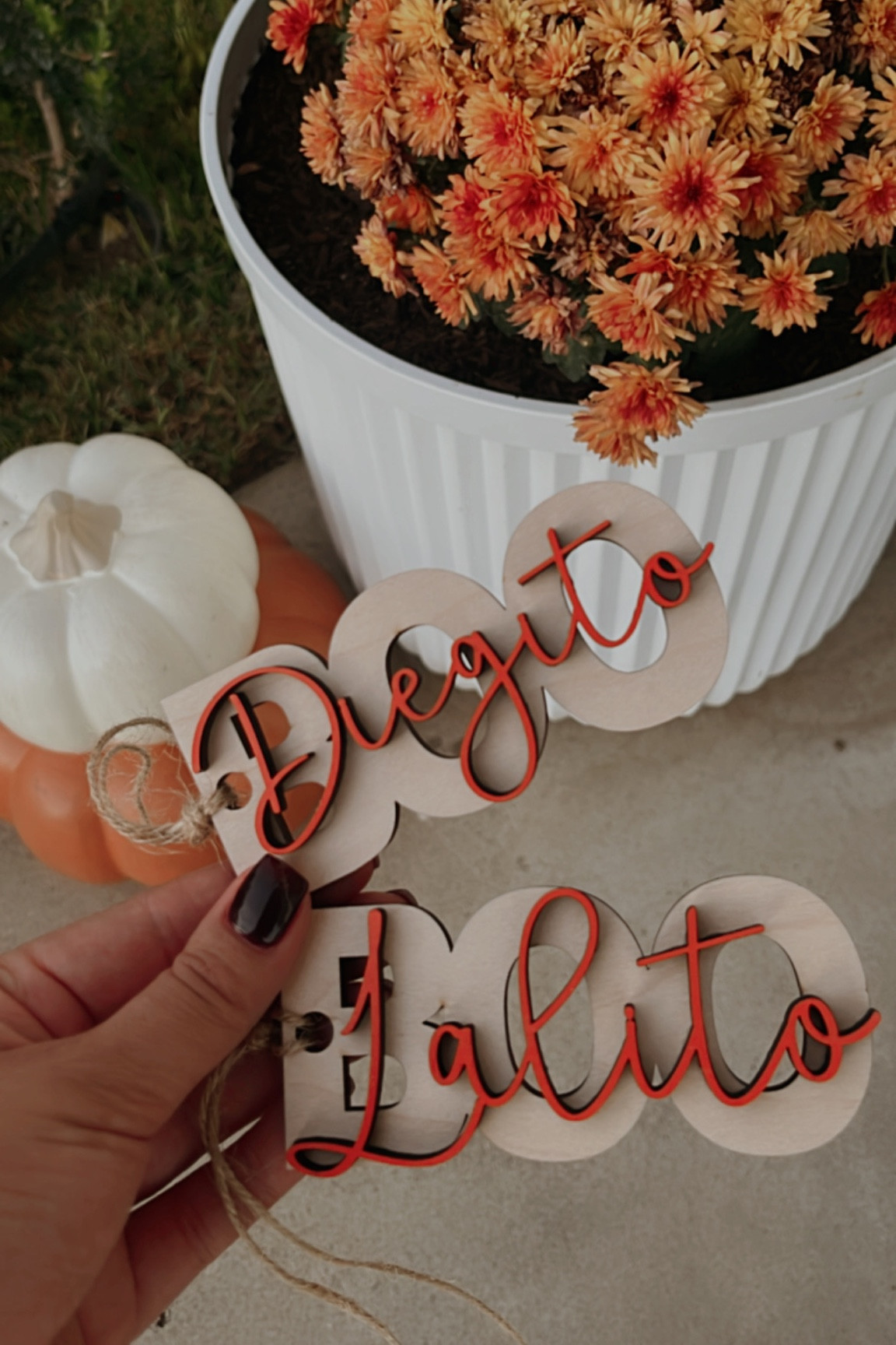 Spooky basket tags 🎃