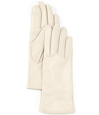 Women's Cashmere Lined Leather Gloves | Dillard's
