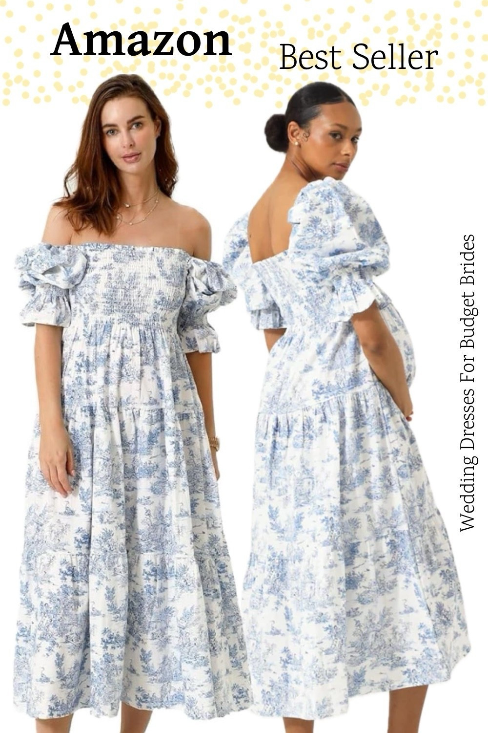 Best selling blue/white maternity dress. On Amazon. 

Baby shower dress, bridal shower dress, gender reveal dress. 

#LTKBump #LTKBaby #LTKWedding