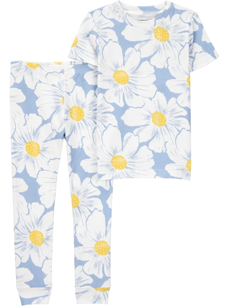 Carter's Child of Mine Baby and Toddler Pajama Set, 2-Piece, Sizes 12M-5T | Walmart (US)
