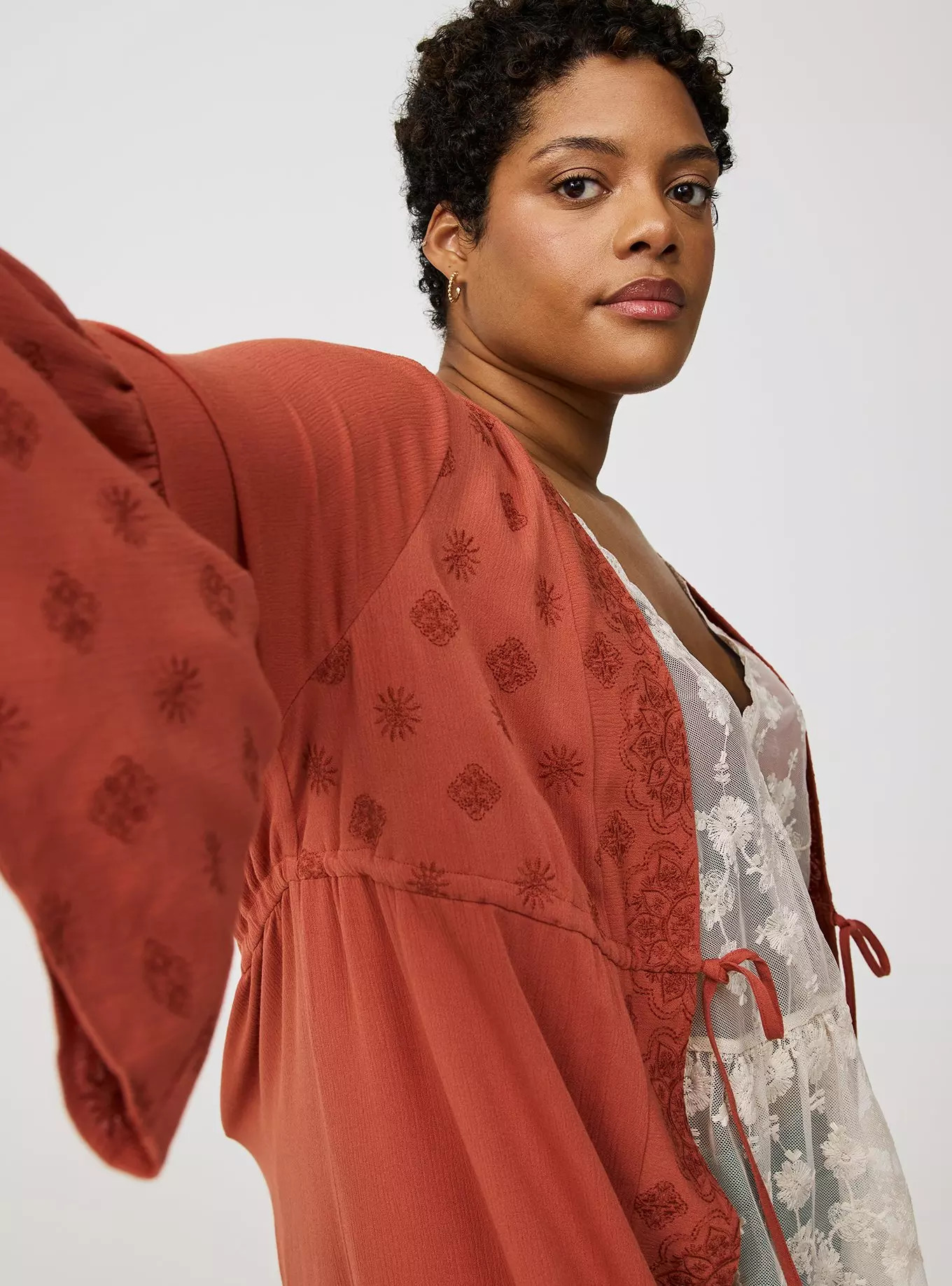 Embroidered Kimono | Torrid (US & Canada)