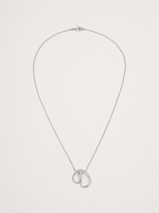 Clio Mini Pendant Necklace Aureus + Argent | Banana Republic (US)