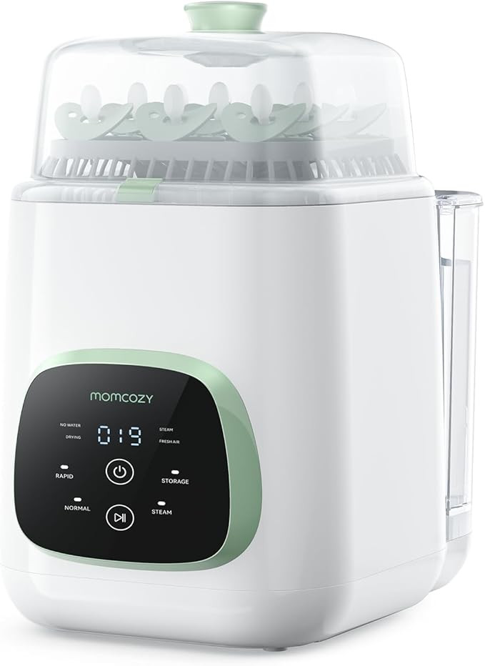 Momcozy KleanPal Pro All-in-One Bottle Washer, Sterilizer & Dryer - White | 9 Cleaning Modes Baby... | Amazon (US)