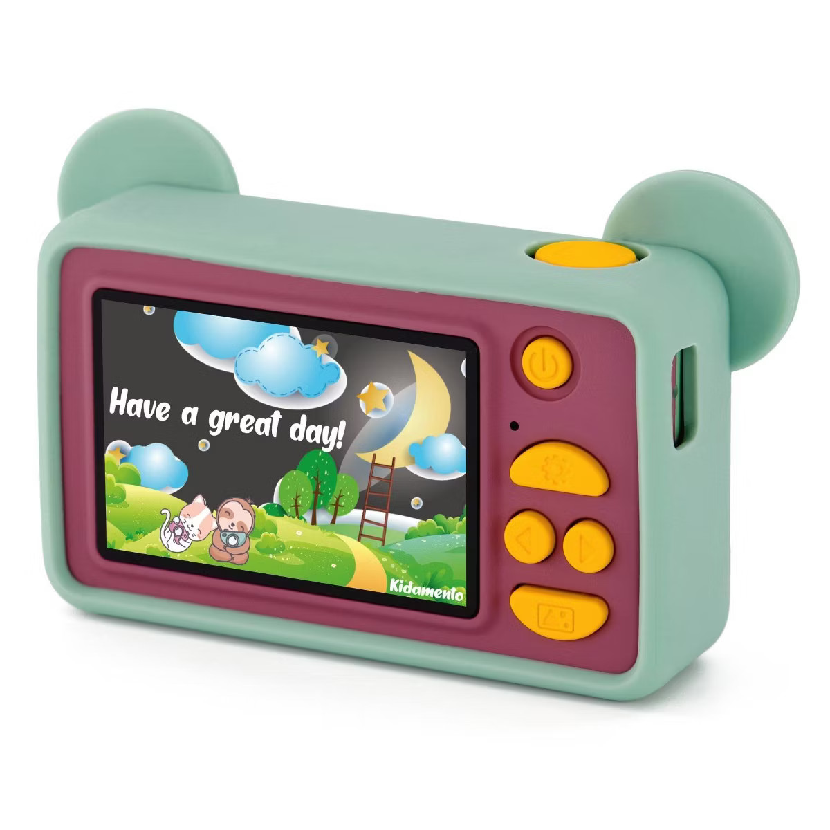 Kidamento Digital Camera for Kids - Mikayo the Bear: 8MP, USB-C, 2" EVF, 32GB Storage | Target
