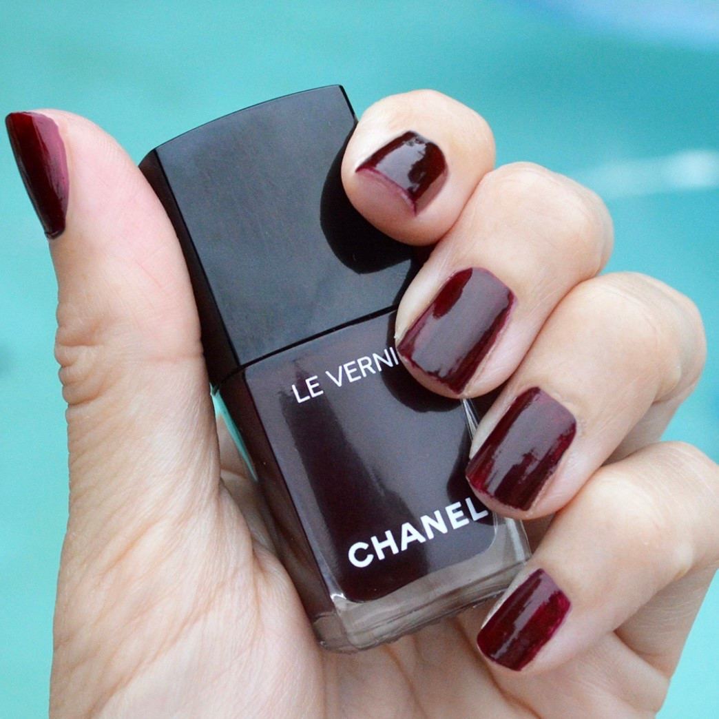 Deep dark vampy red is an alternate spring nail polish trend to mint, pink and blue. Love!

#LTKFindsUnder50 #LTKOver40 #LTKBeauty