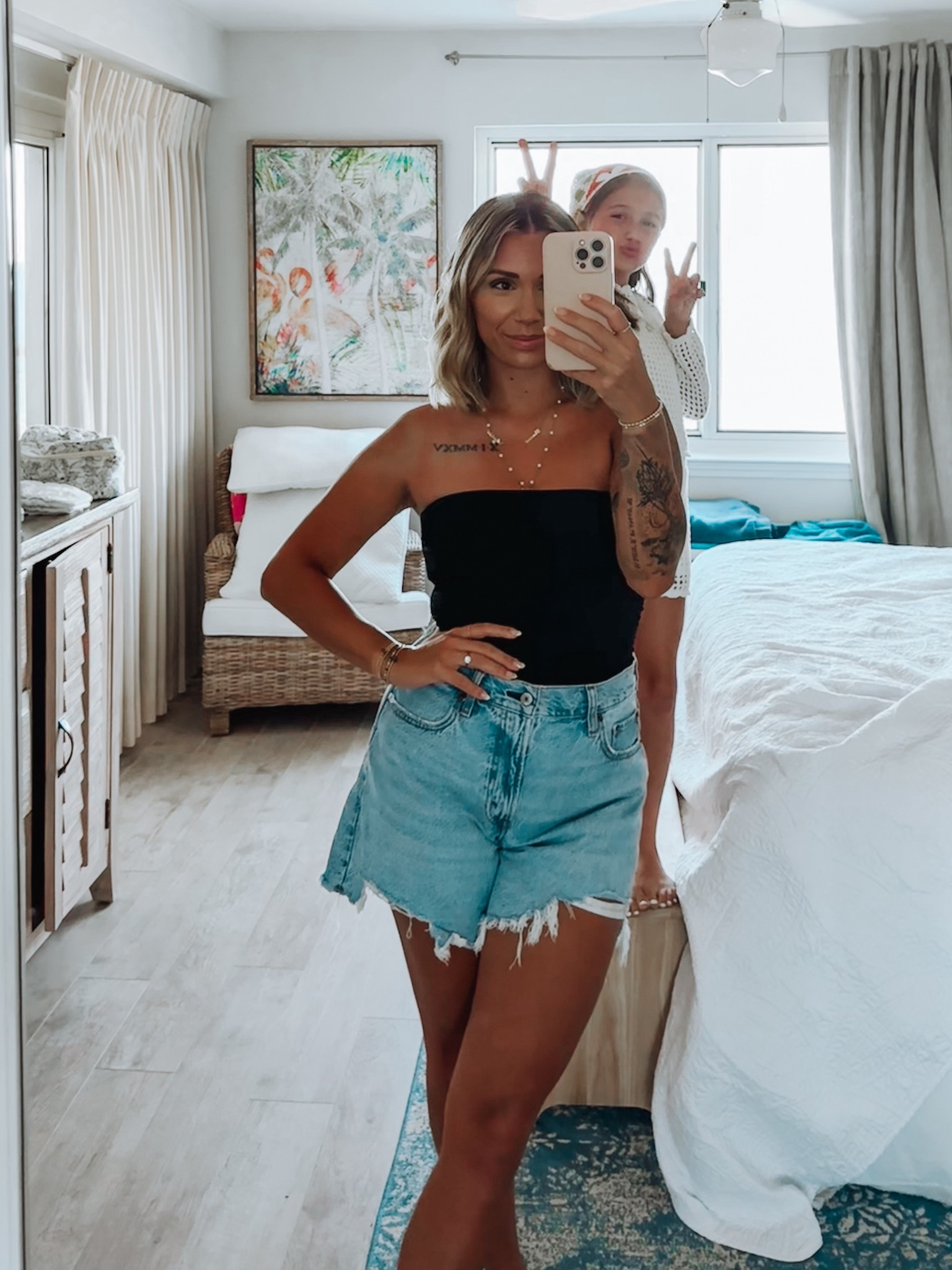 mom shorts + a one piece 🤎

#LTKgrwm #LTKSwim #LTKmomlife