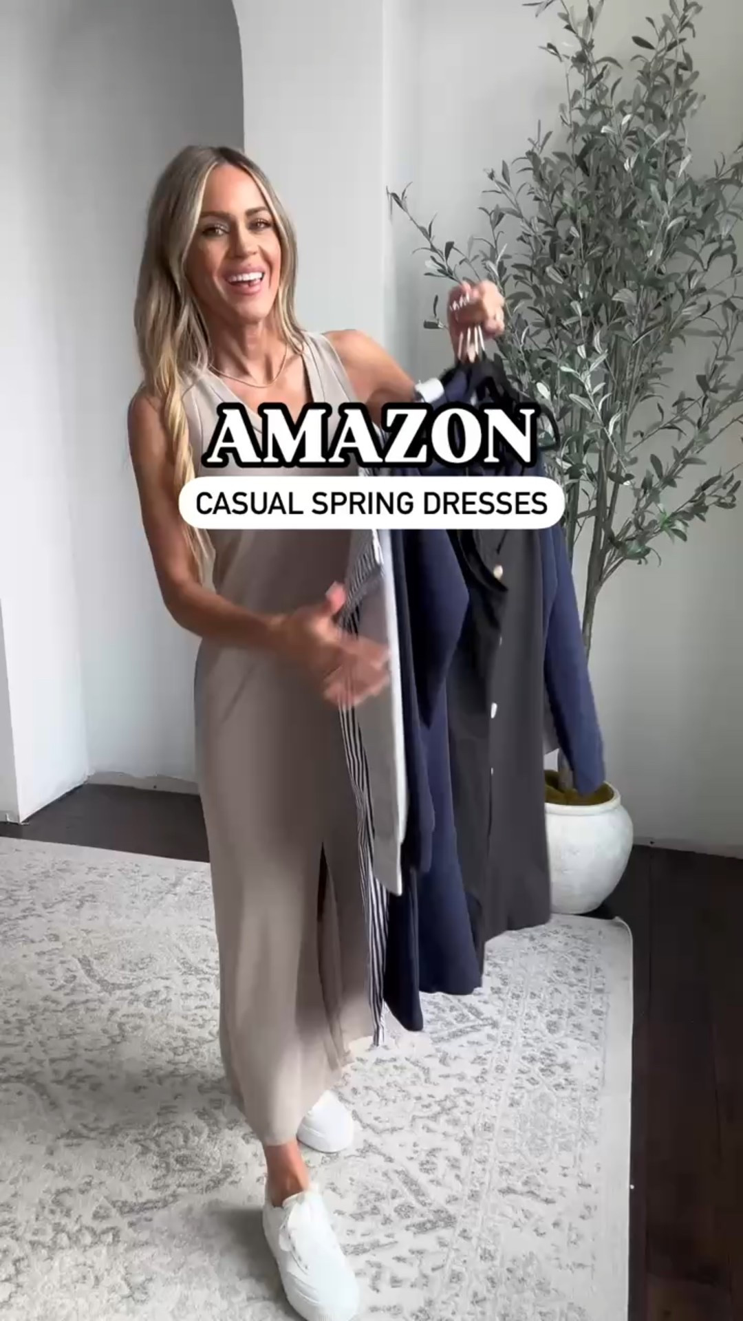 Casual dresses for spring! Wearing xs when available otherwise wearing small 



#LTKStyleTip #LTKOver40 #LTKFindsUnder50