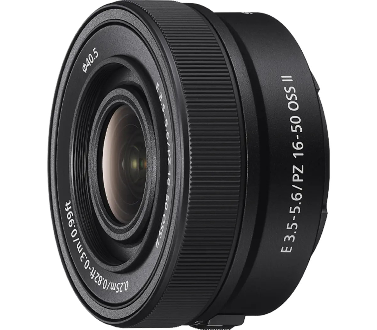E PZ 16-50mm F3.5-5.6 OSS II - Compact APS-C standard power zoom lens with Optical SteadyShot | Sony Electronics