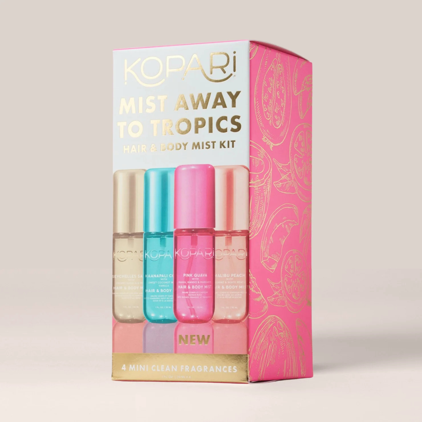 Mist Away To Tropics Hair & Body Mist Kit | Kopari Beauty