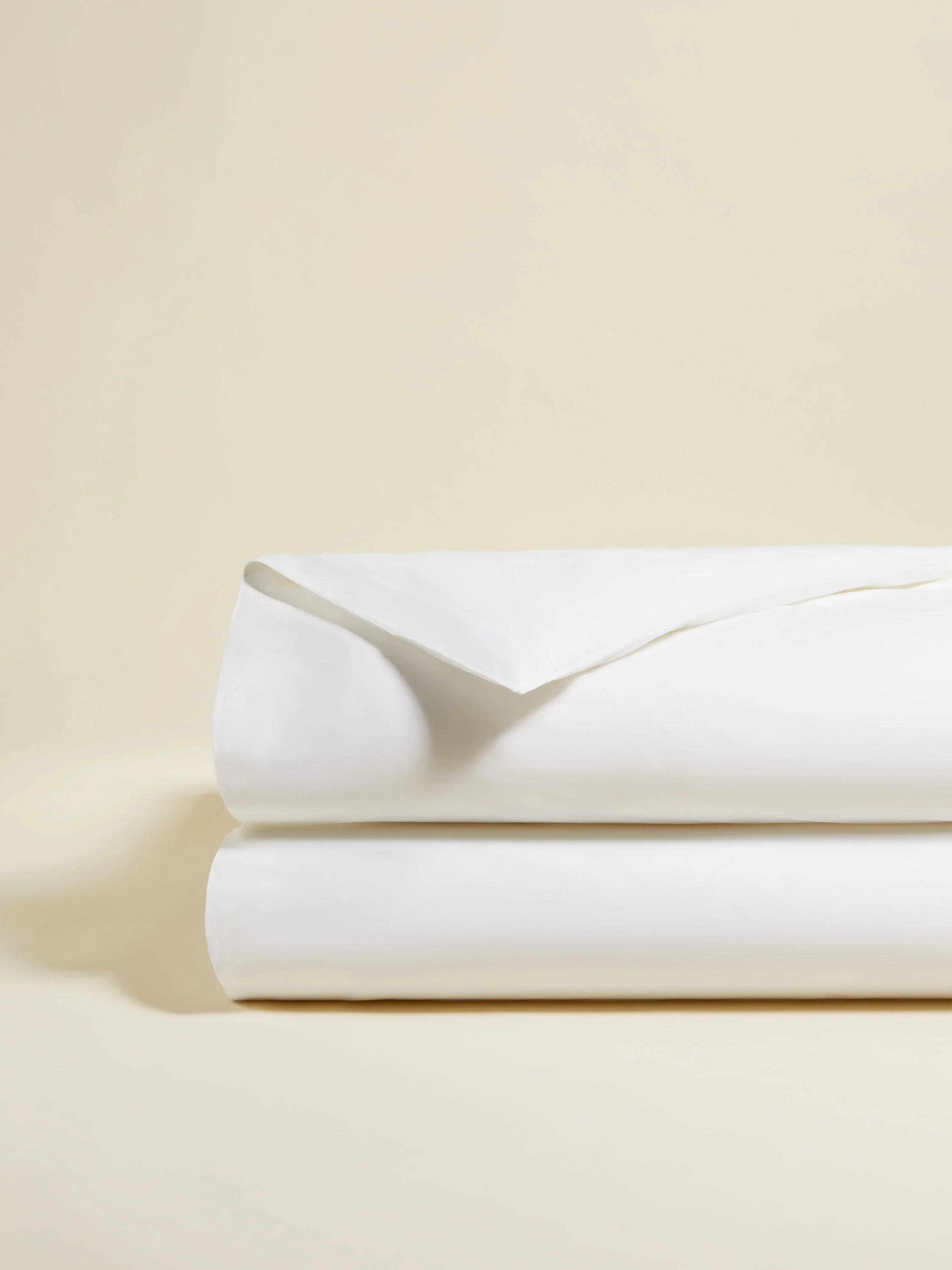 Slumber Percale Cotton Duvet Cover | Italic