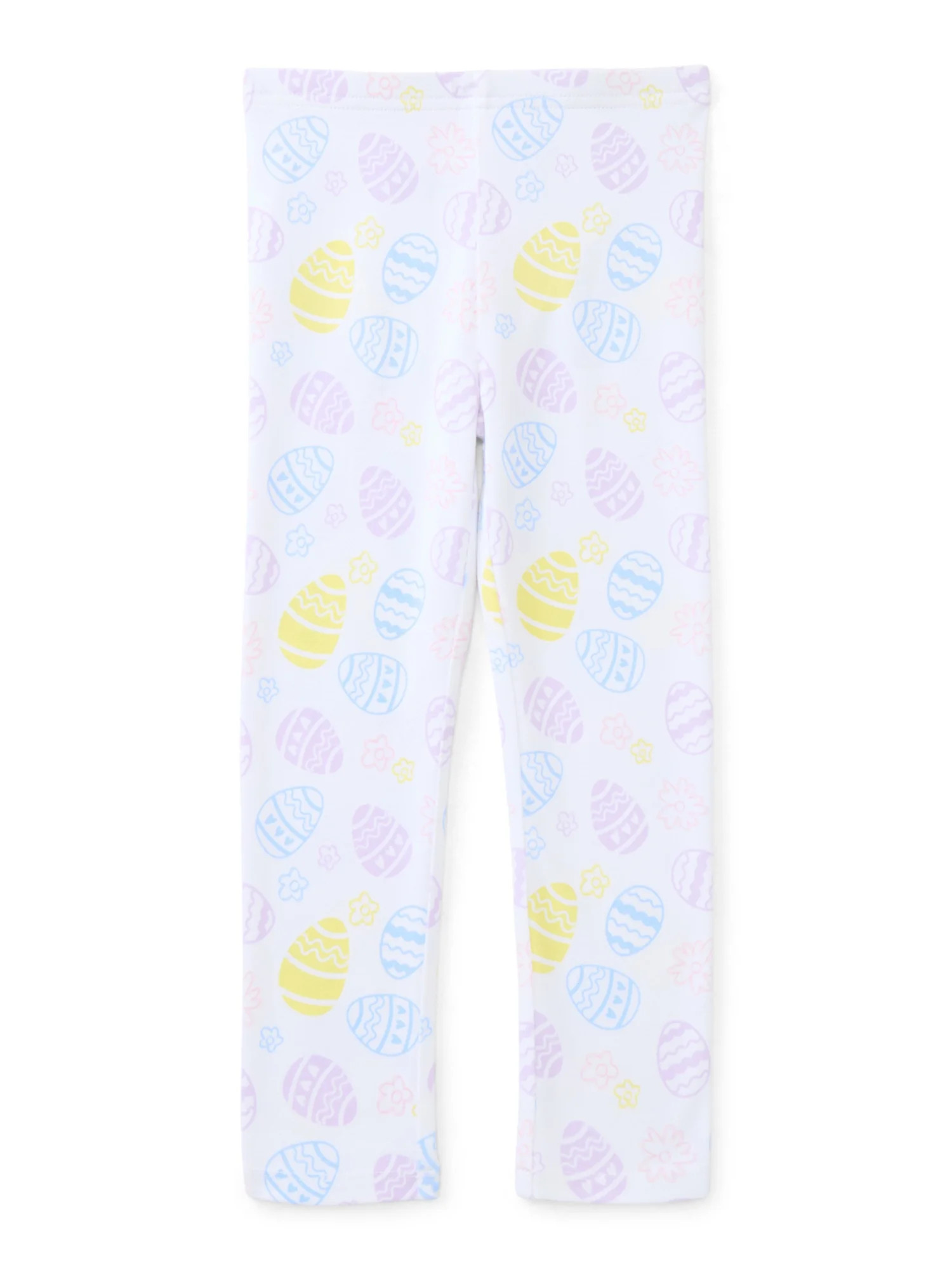 Easter Toddler Girls Print Leggings from Way to Celebrate, Sizes 12M-5T | Walmart (US)