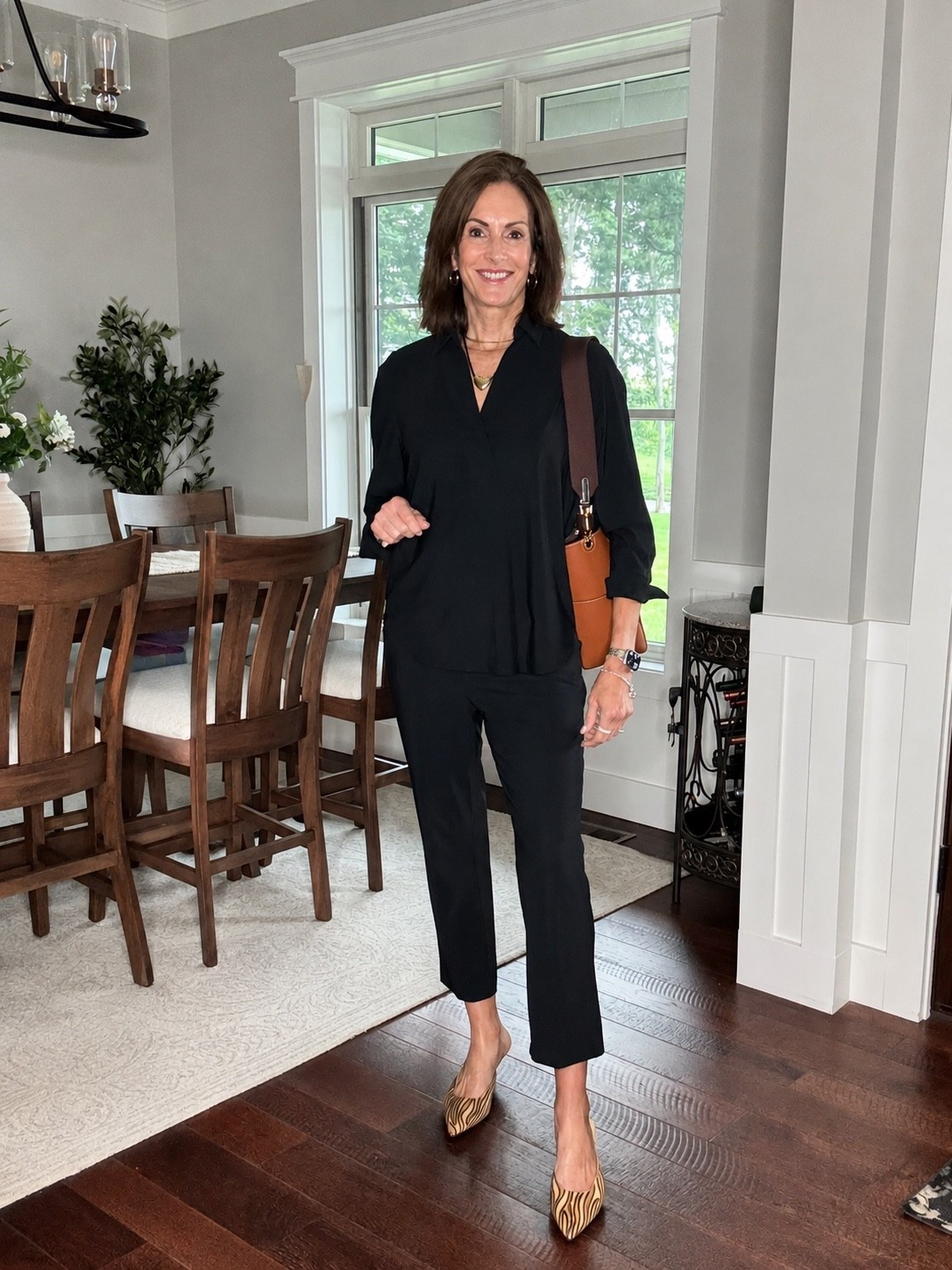 Top - medium 
Pants - medium 
Wrinkle free, washable, made in the USA 

My discount: ANNIE15

Friends and family discount thru 7/26 : FF25

Vacation style
Workwear 
Travel style
Outfit idea
Ageless style

#LTKootd #LTKWorkwear #LTKTravel